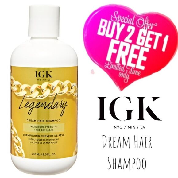 IGK  Be Legendary Dream Hair Shampoo - Picture 1 of 10